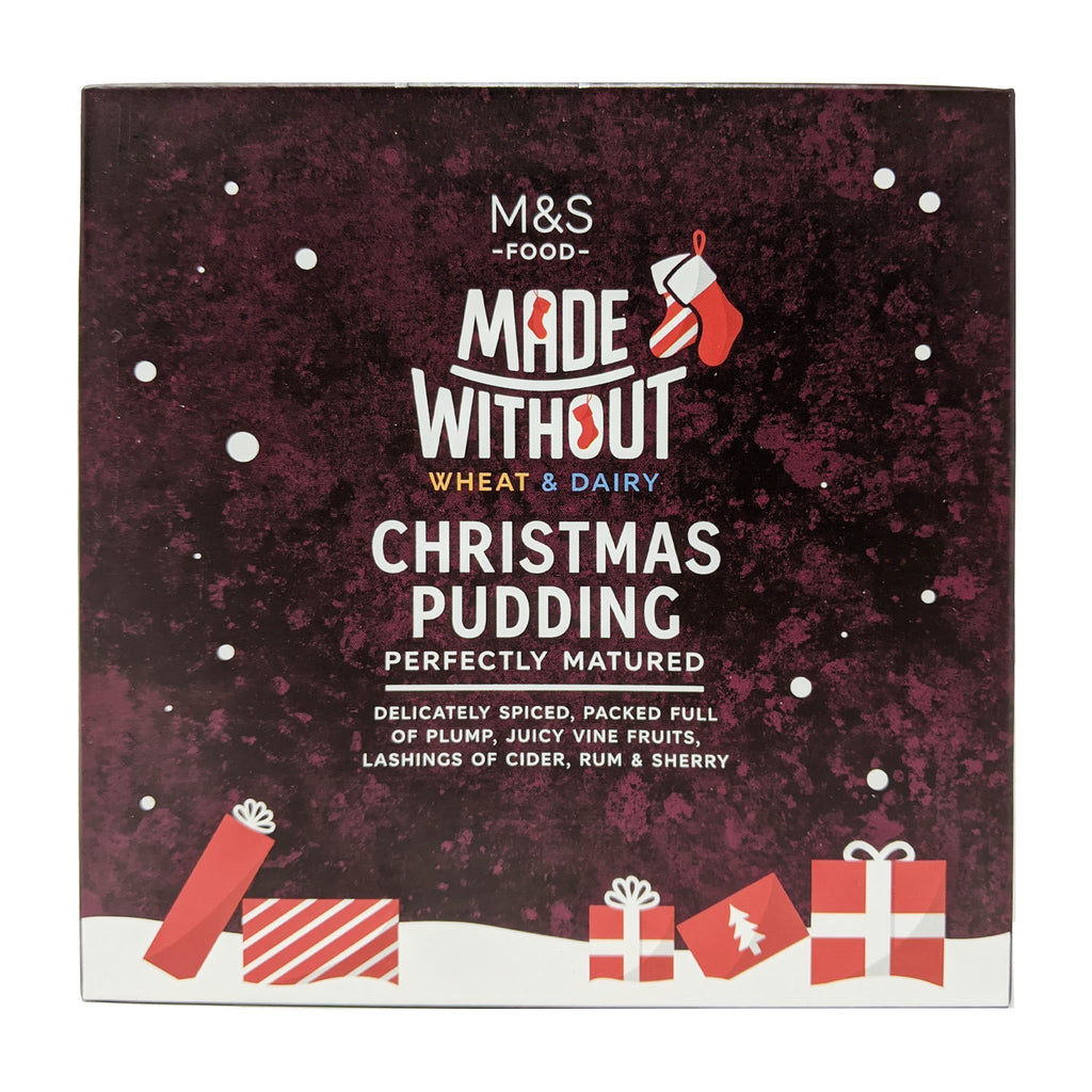 M&S Made Without Wheat & Dairy Christmas Pudding 454g - Blighty's British Store