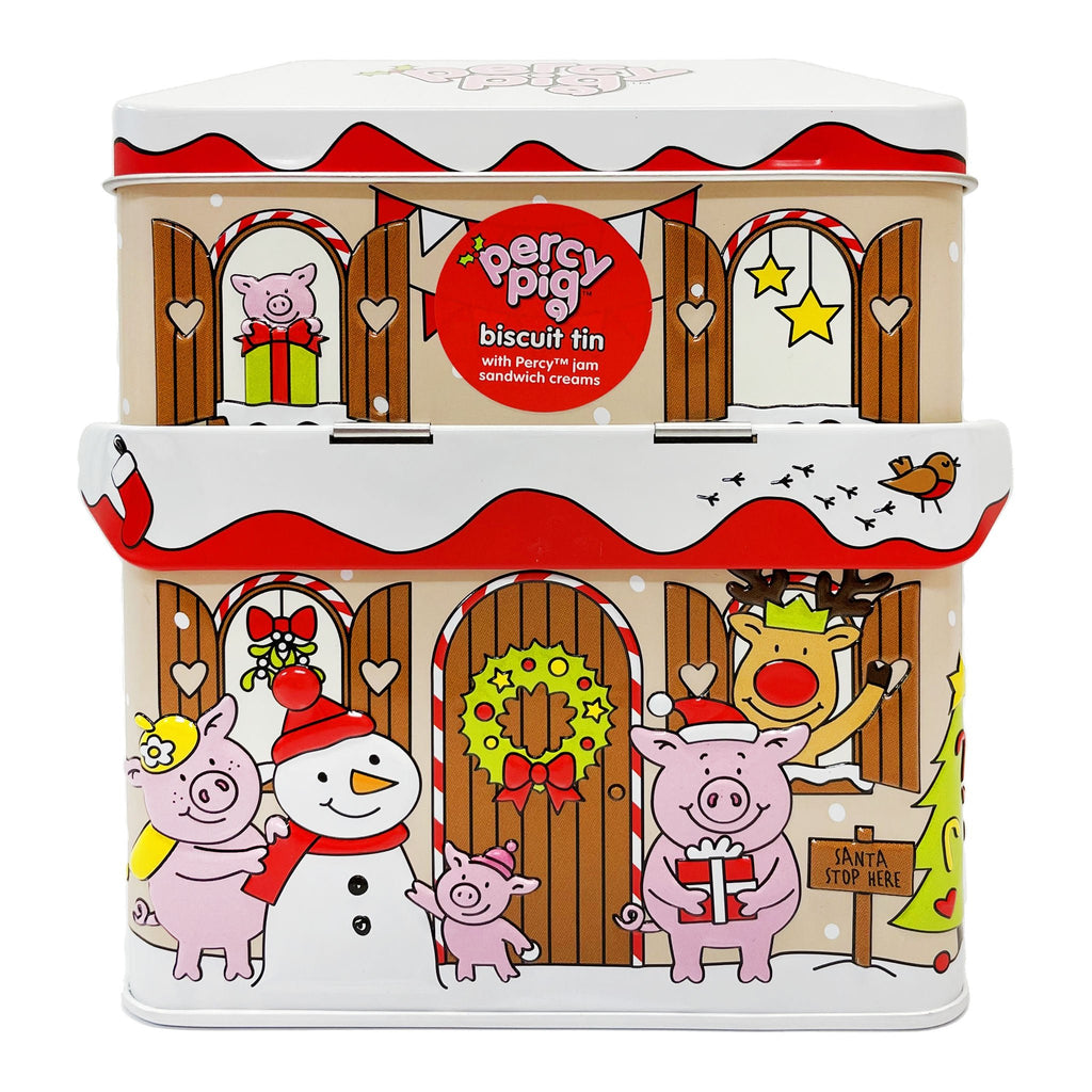 M&S Percy Pig Biscuit Tin 180g - Blighty's British Store