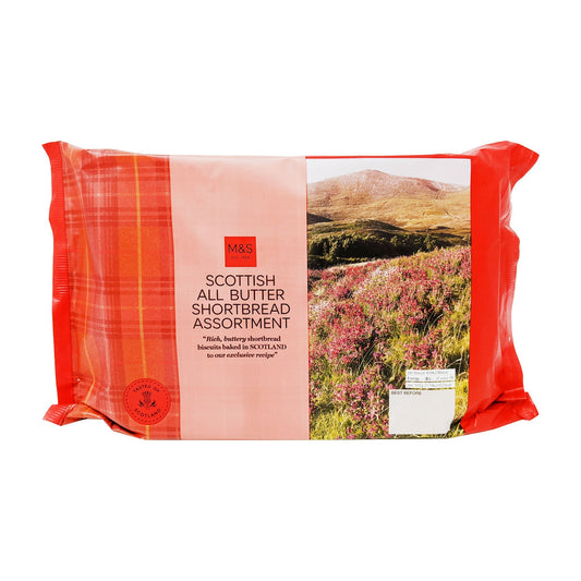 M&S Scottish All Butter Shortbread Assortment 450g - Blighty's British Store