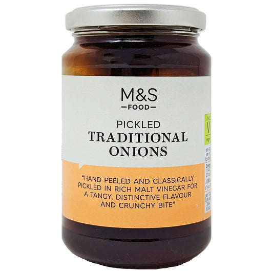M&S Traditional Pickled Onions 350g - Blighty's British Store