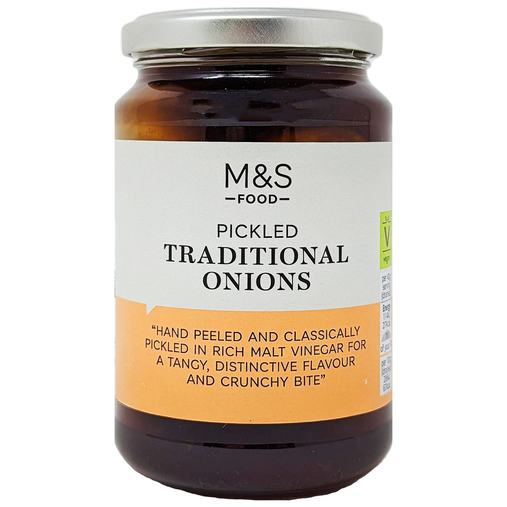 M&S Traditional Pickled Onions 350g - Blighty's British Store