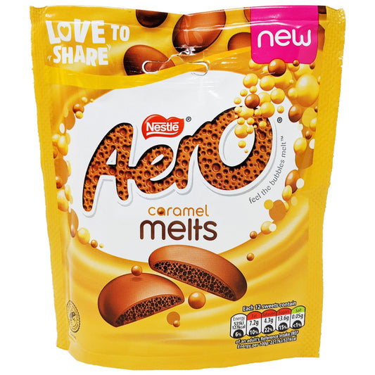 Nestle Aero Caramel Melts 86g - Blighty's British Store