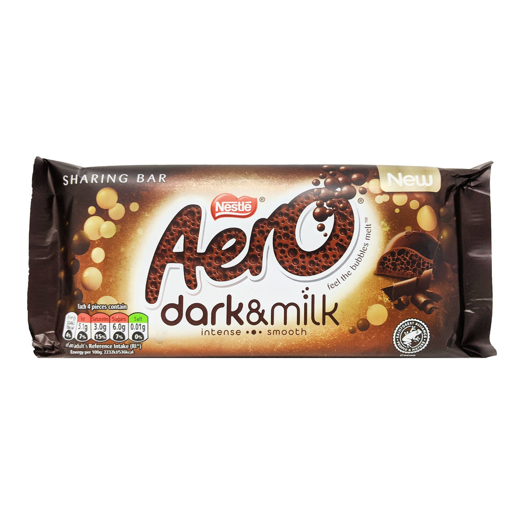 Nestle Aero Dark & Milk 90g - Blighty's British Store