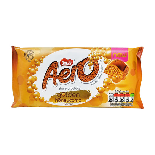 Nestle Aero Golden Honeycomb 90g - Blighty's British Store