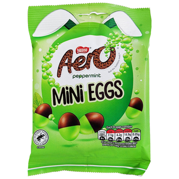 Nestle Aero Peppermint Mini Eggs 70g - Blighty's British Store