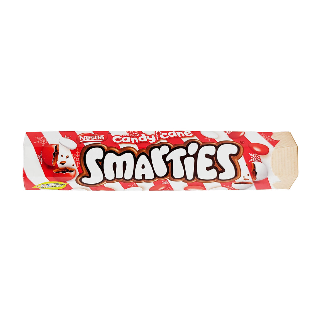 Nestle Candy Cane Smarties Tube 120g - Blighty's British Store