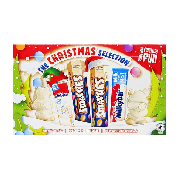 Nestle Kids Medium Christmas Selection Box 129.4g - Blighty's British Store