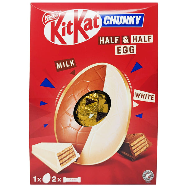 Nestle KitKat Chunky Half & Half Easter Egg 230g - Blighty's British Store
