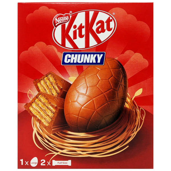 Nestle KitKat Chunky Large Easter Egg 260g - Blighty's British Store