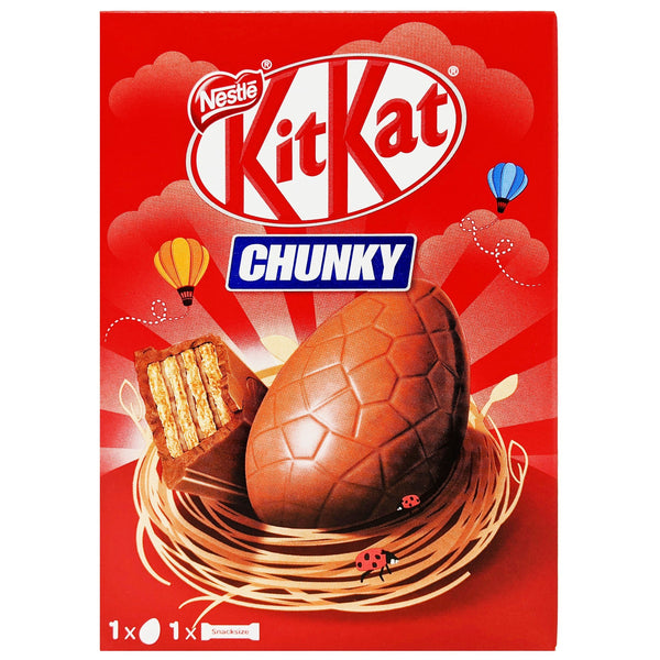 Nestle KitKat Chunky Medium Easter Egg 129g - Blighty's British Store