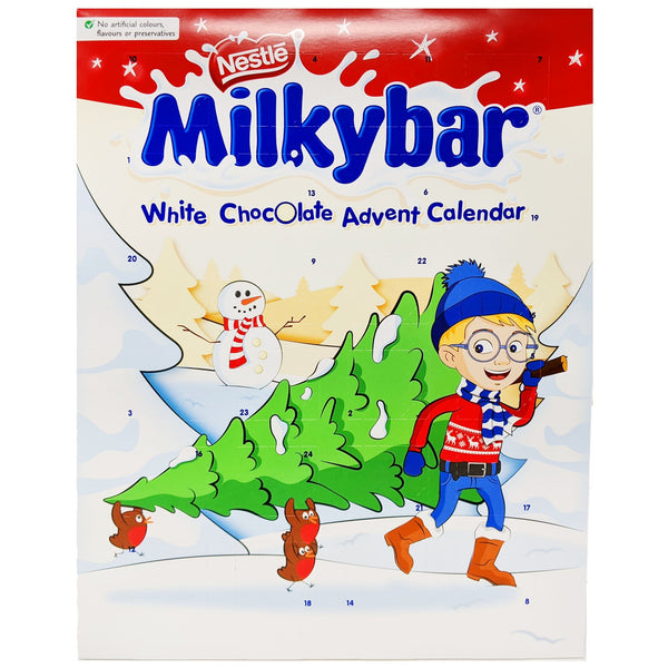 Nestle Milkybar White Chocolate Advent Calendar 85g - Blighty's British Store