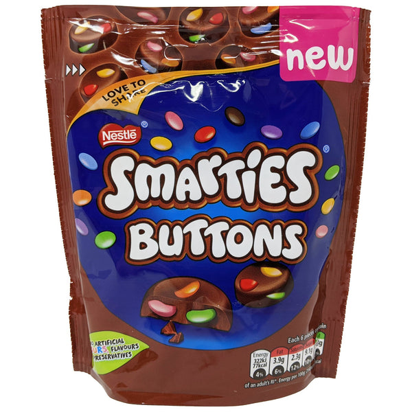 Nestle Smarties Buttons 90g - Blighty's British Store