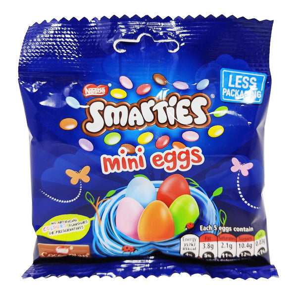 Nestle Smarties Mini Eggs 80g - Blighty's British Store