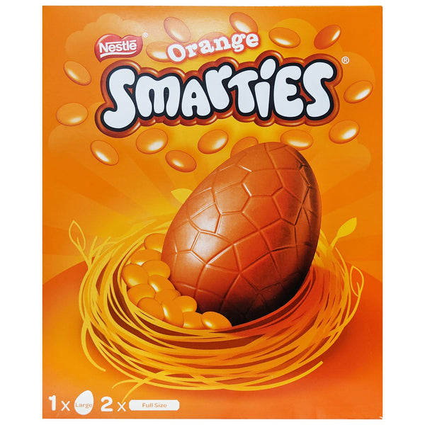 Nestle Smarties Orange Easter Egg 256g - Blighty's British Store