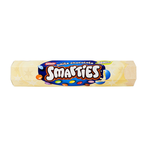 Nestle Smarties White Chocolate Tube 120g - Blighty's British Store