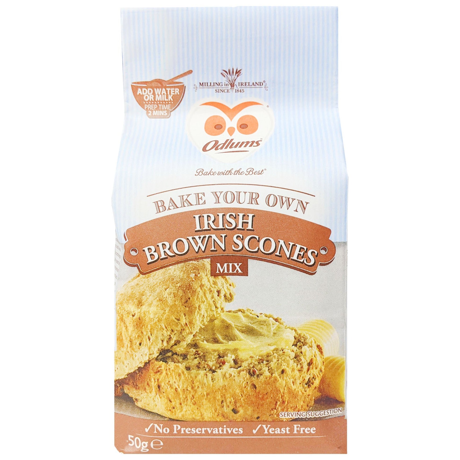 Odlums Irish Brown Scones Mix 450g - Blighty's British Store