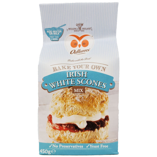 Odlums Irish White Scones Mix 450g - Blighty's British Store