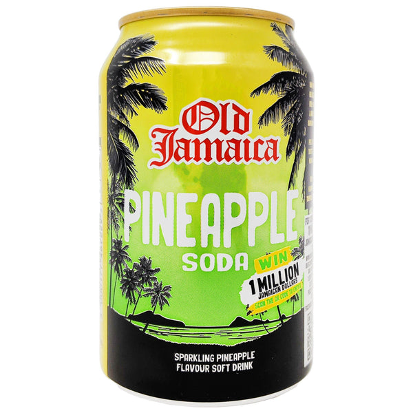 Old Jamaica Pineapple Soda 330ml - Blighty's British Store