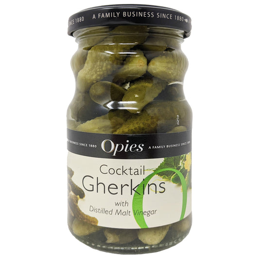 Opies Cocktail Gherkins 227g - Blighty's British Store