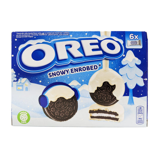 Oreo Snowy Enrobed 246g - Blighty's British Store