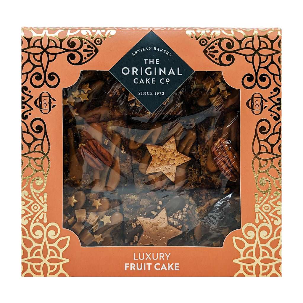 Original Cake Co. Luxury Spiced Rum & Caramel Cake Selection Box 600g - Blighty's British Store