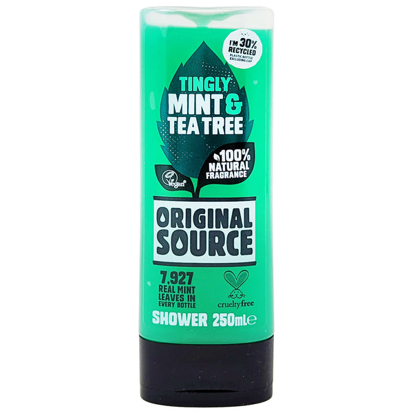 Original Source Tingly Mint & Tea Tree Shower Gel 250ml - Blighty's British Store