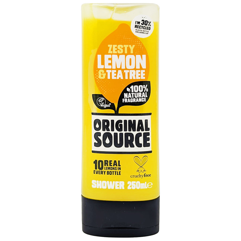 Original Source Zesty Lemon & Tea Tree Shower Gel 250ml - Blighty's British Store