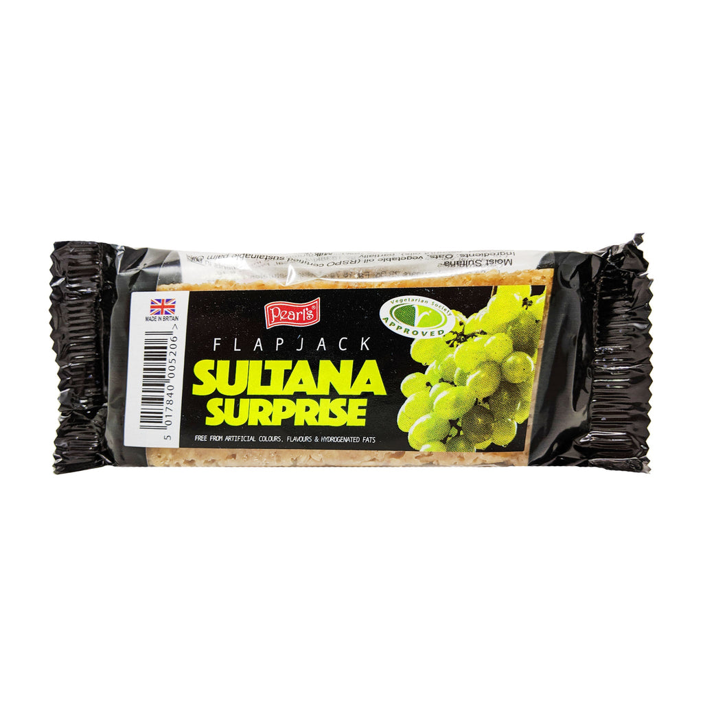 Pearl's Flapjack Sultana Surprise 120g - Blighty's British Store