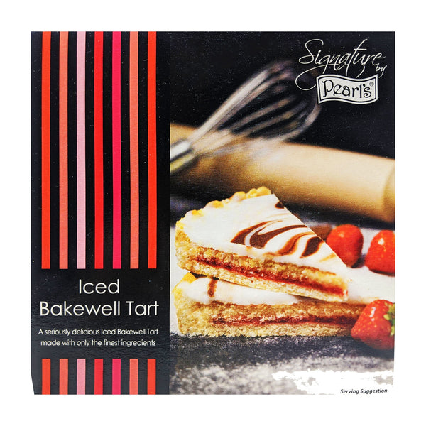 Pearl's Signature Iced Bakewell Tart 350g - Blighty's British Store