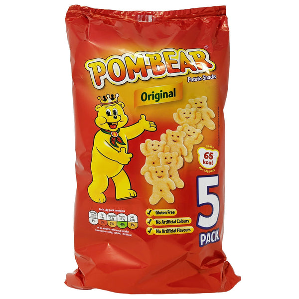 Pom-Bear Original 5 Pack (5 x 13g) - Blighty's British Store