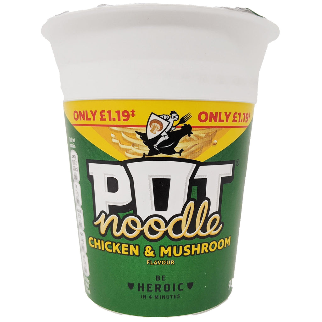 Pot Noodle Chicken & Mushroom 90g - Blighty's British Store