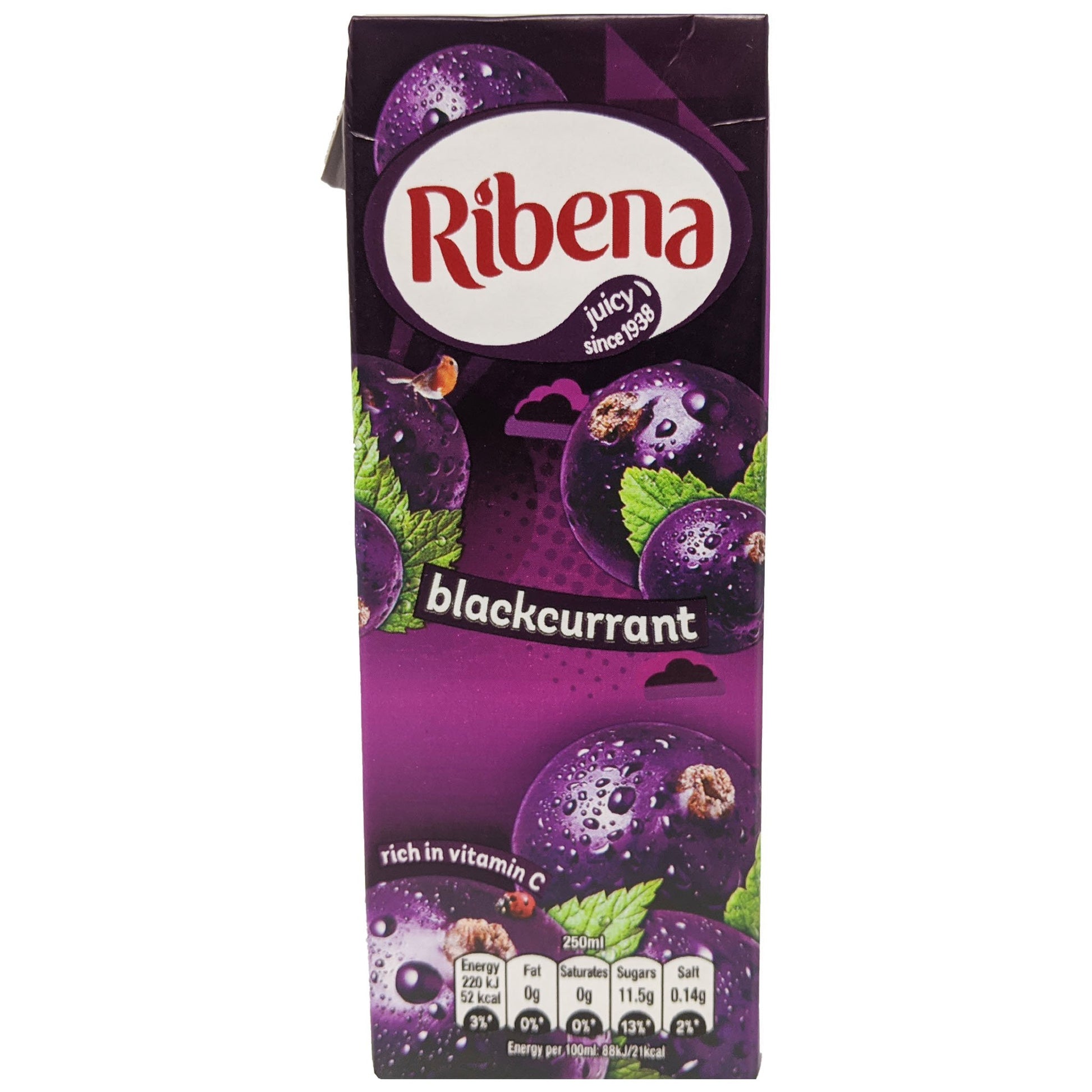 Ribena Blackcurrant 250ml - Blighty's British Store