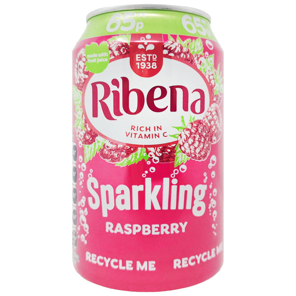 Ribena Sparkling Raspberry 330ml - Blighty's British Store