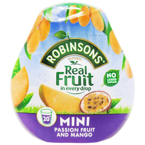 Robinsons Mini Passion Fruit & Mango Squash 66ml - Blighty's British Store
