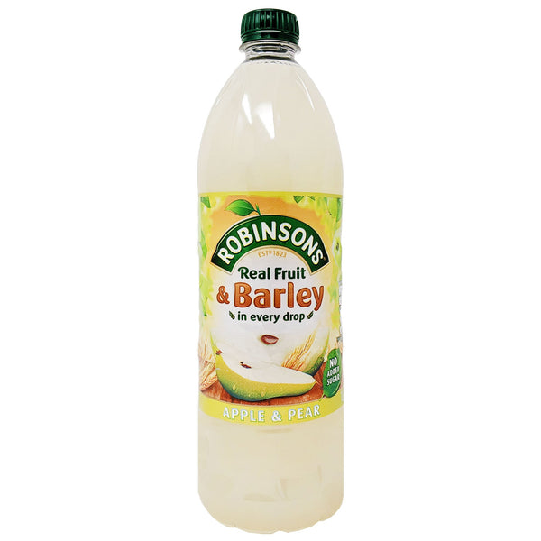 Robinsons Real Fruit & Barley Apple & Pear 1L - Blighty's British Store