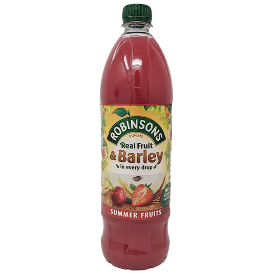 Robinson's Real Fruit & Barley Summer Fruits 1L - Blighty's British Store