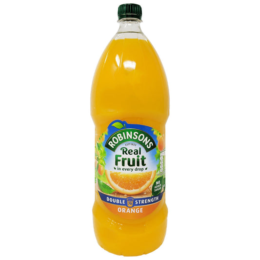 Robinson's Real Fruit Orange Double Strength 1.75L - Blighty's British Store