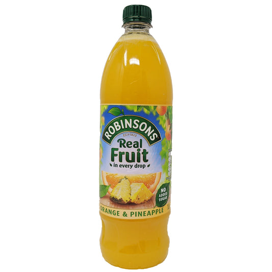 Robinson's Real Fruit Orange & Pineapple 1L - Blighty's British Store