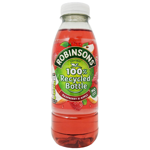Robinsons Real Fruit Raspberry & Apple Ready to Drink 500ml - Blighty's British Store