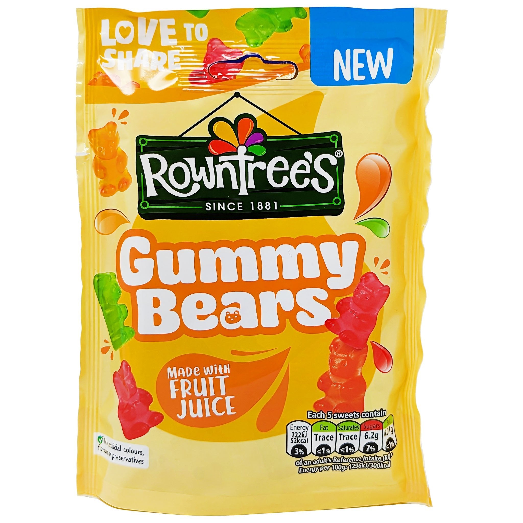 Rowntree's Gummy Bears 115g – Blighty's British Store