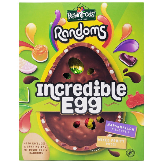 Rowntree's Randoms Incredible Egg 540g - Blighty's British Store