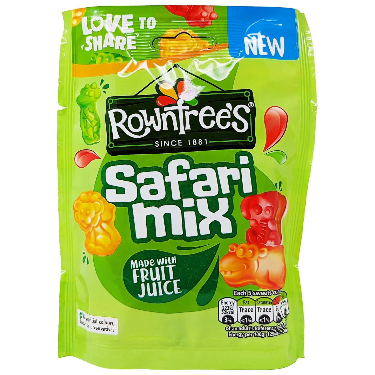 Rowntree's Safari Mix 115g - Blighty's British Store