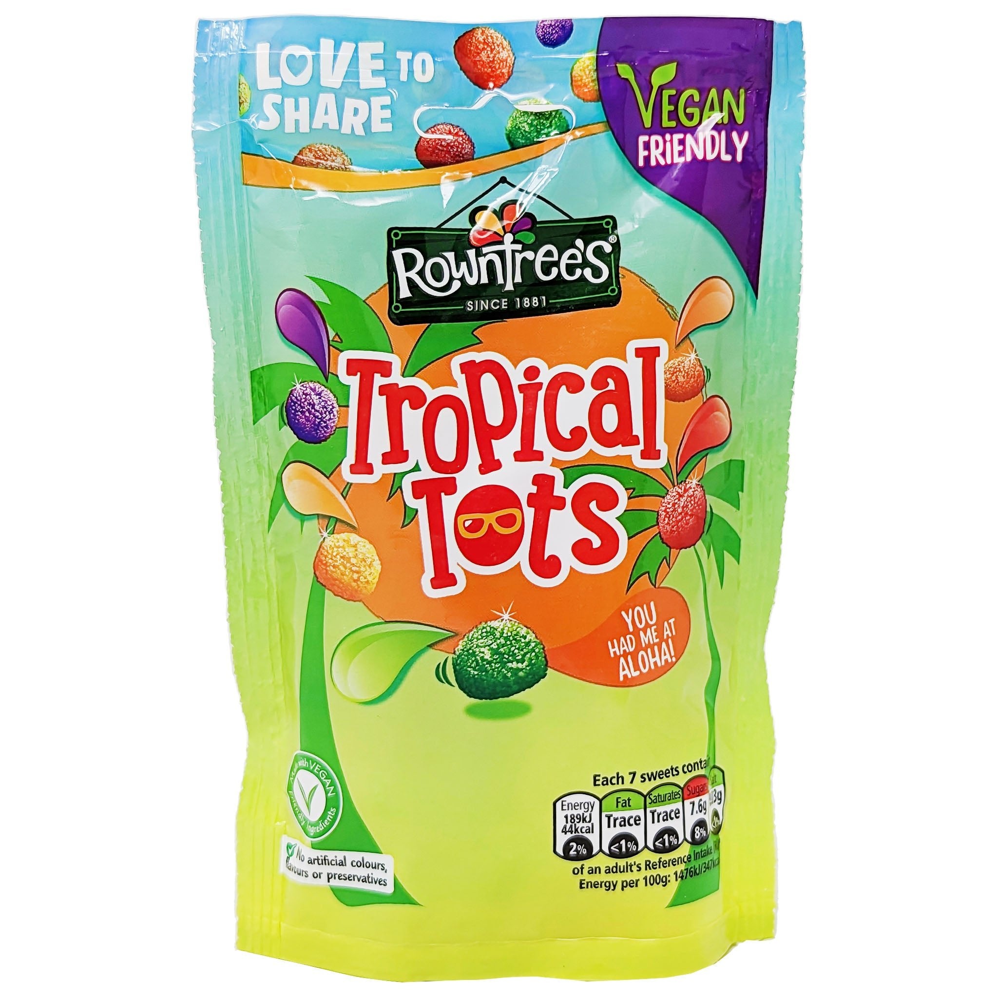 Rowntree's Tropical Tots 140g – Blighty's British Store