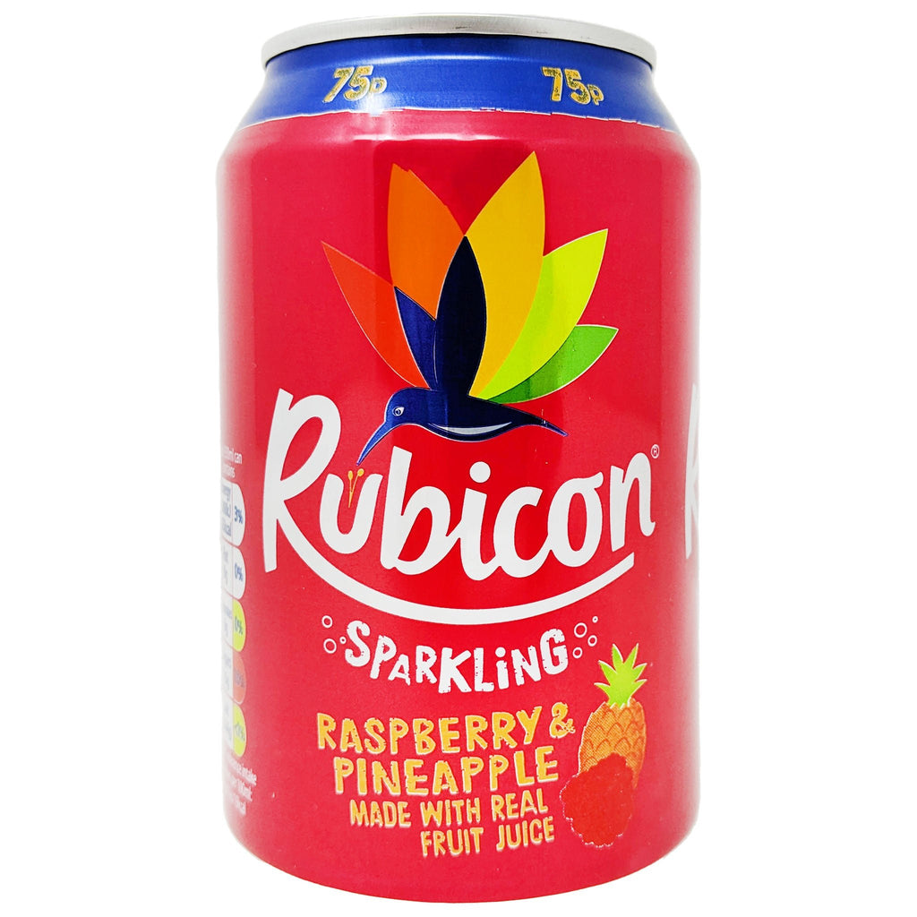 Rubicon Sparkling Raspberry & Pineapple 330ml - Blighty's British Store