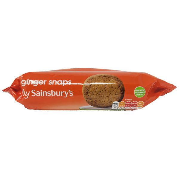 Sainsbury's Ginger Snaps 200g - Blighty's British Store
