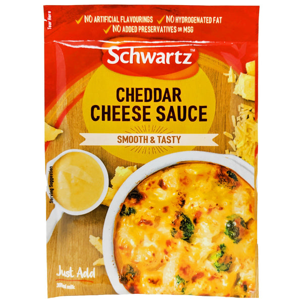Schwartz Cheddar Cheese Sauce Mix 40g - Blighty's British Store