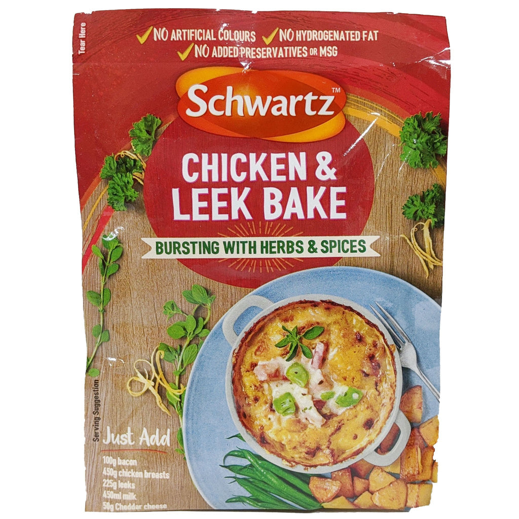 Schwartz Chicken & Leek Bake 35g - Blighty's British Store