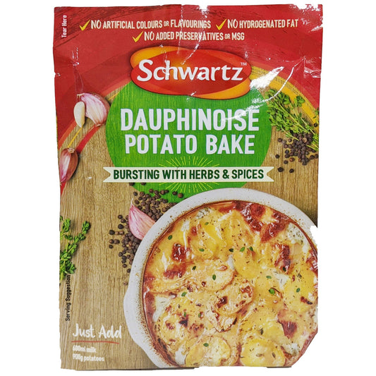 Schwartz Dauphinoise Potato Bake 40g - Blighty's British Store