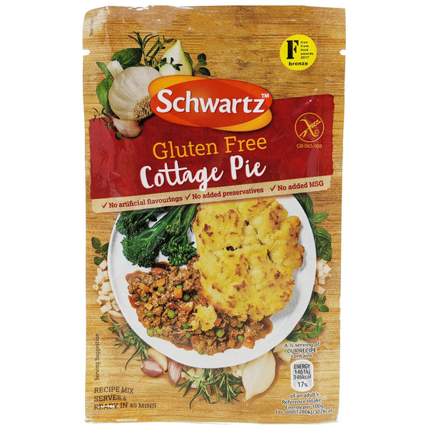 Schwartz Gluten Free Cottage Pie 30g - Blighty's British Store