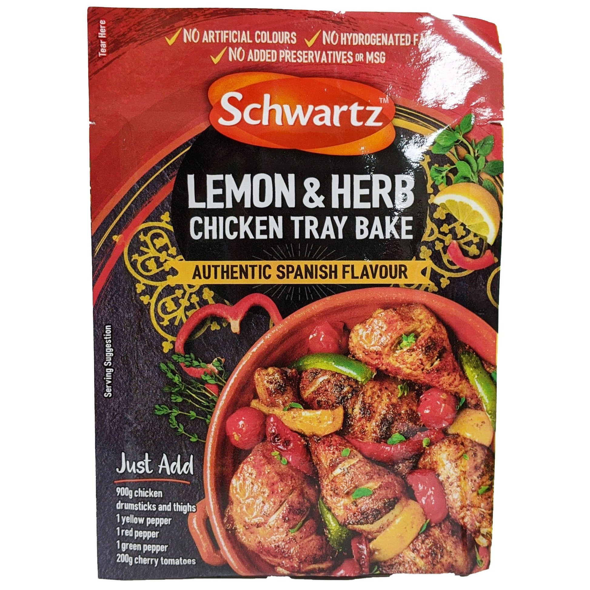 Schwartz Lemon & Herb Chicken Tray Bake 30g - Blighty's British Store